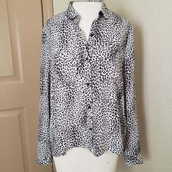 Sport the Kooples leopard print blouse M - Picture 2 of 8